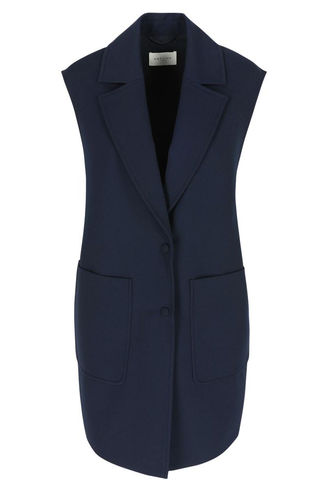 Améline - Blazer Sans Manche - Delfina - Peacoat