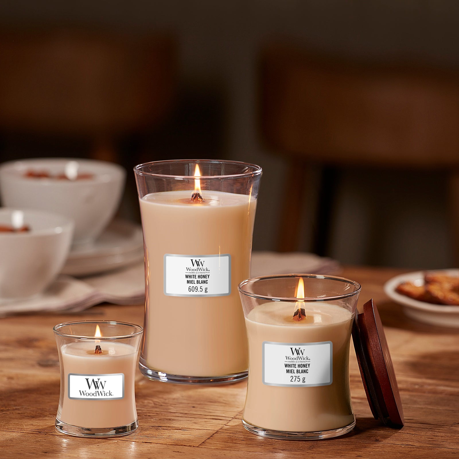 WW White Honey Medium Candle