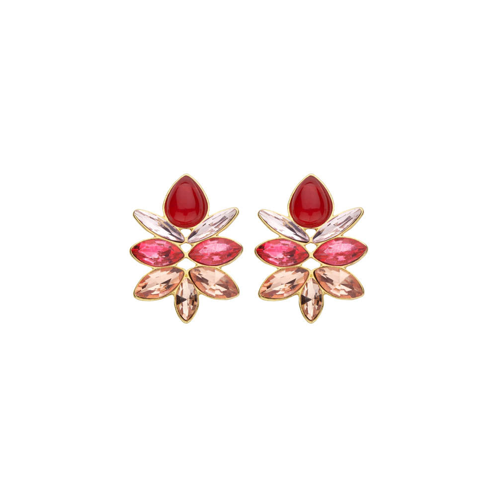 Boucles D&#39;Oreilles - Xelena Fuchsia