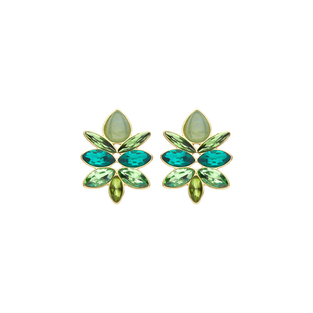 Boucles D&#39;Oreilles - Xelena Vert
