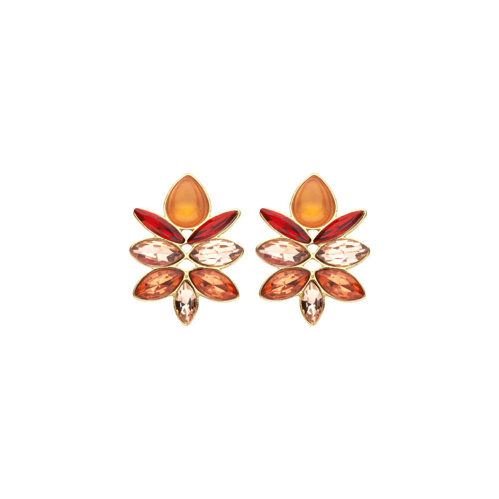 Boucles D&#39;Oreilles - Xelena Orange