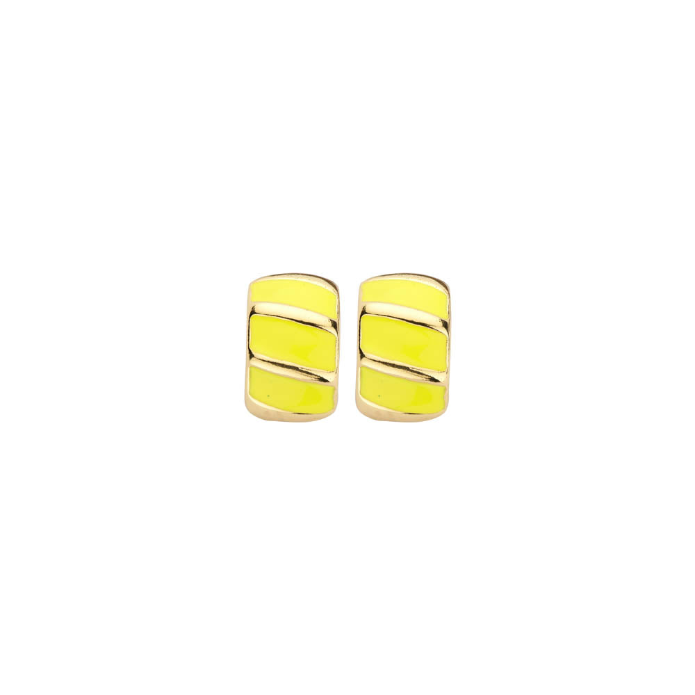 Boucles D&#39;Oreilles - Xob41 Jaune