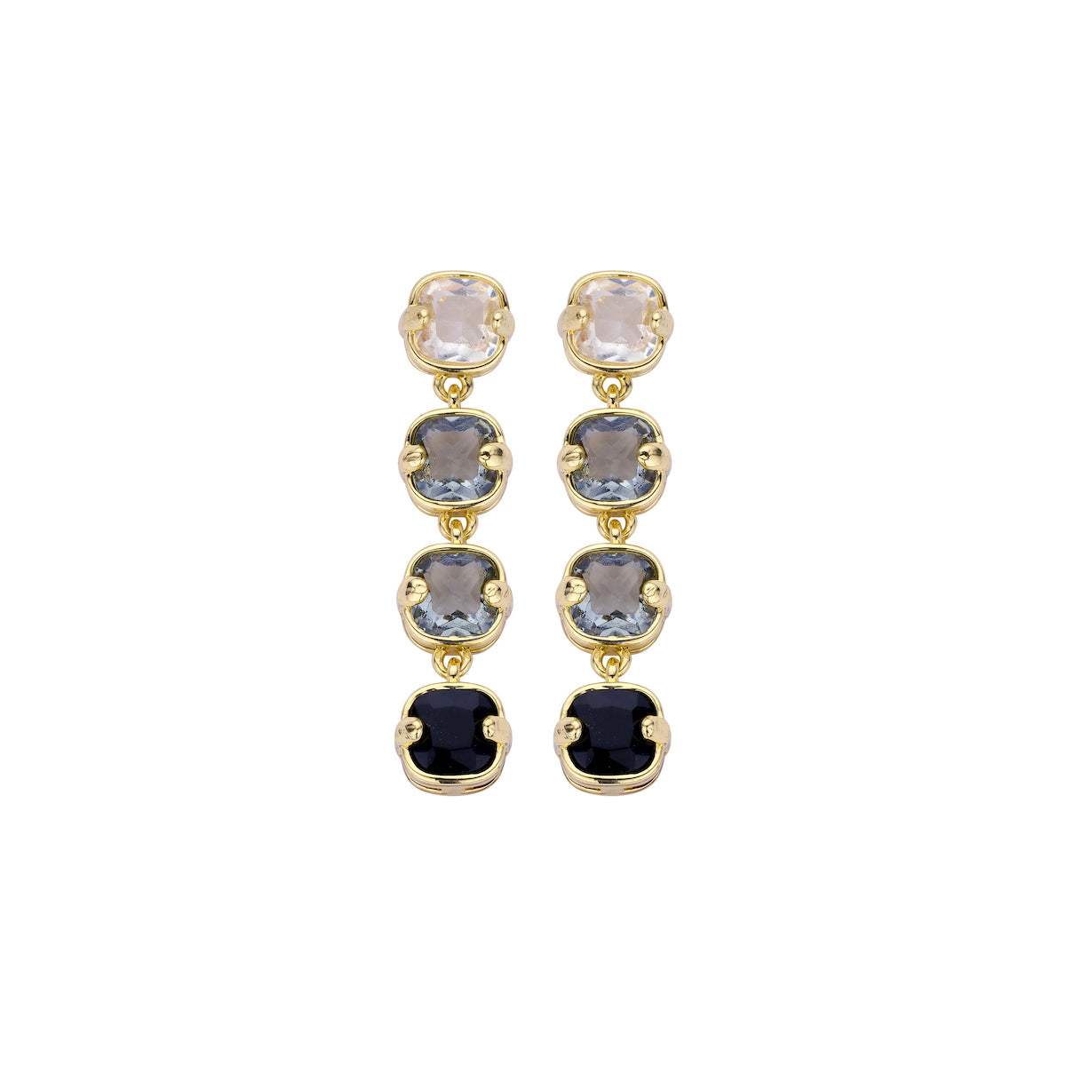 Boucles D'Oreilles - Xob33 Oorbellen Multi Zwart