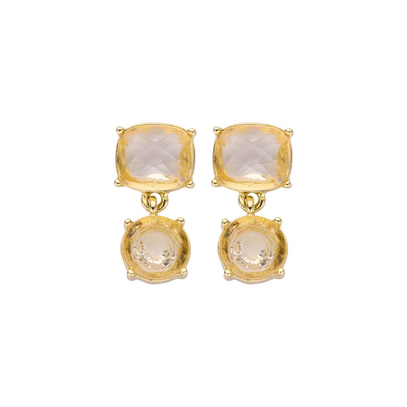 Boucles D'Oreilles - Xob52 Oorbellen Beige