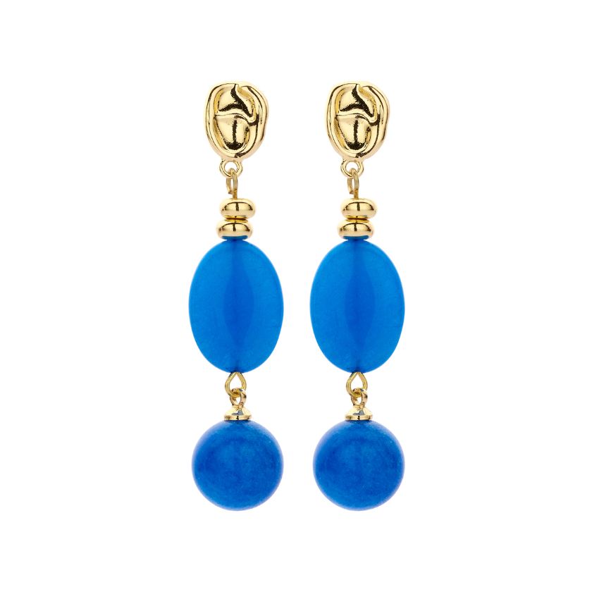 Boucles D'Oreilles - Xob53 Oorbellen Goudkleurig Mat
