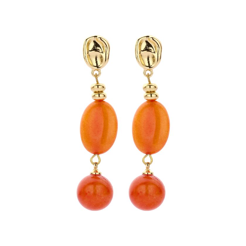 Boucles D'Oreilles - Xob54 Oorbellen Groen