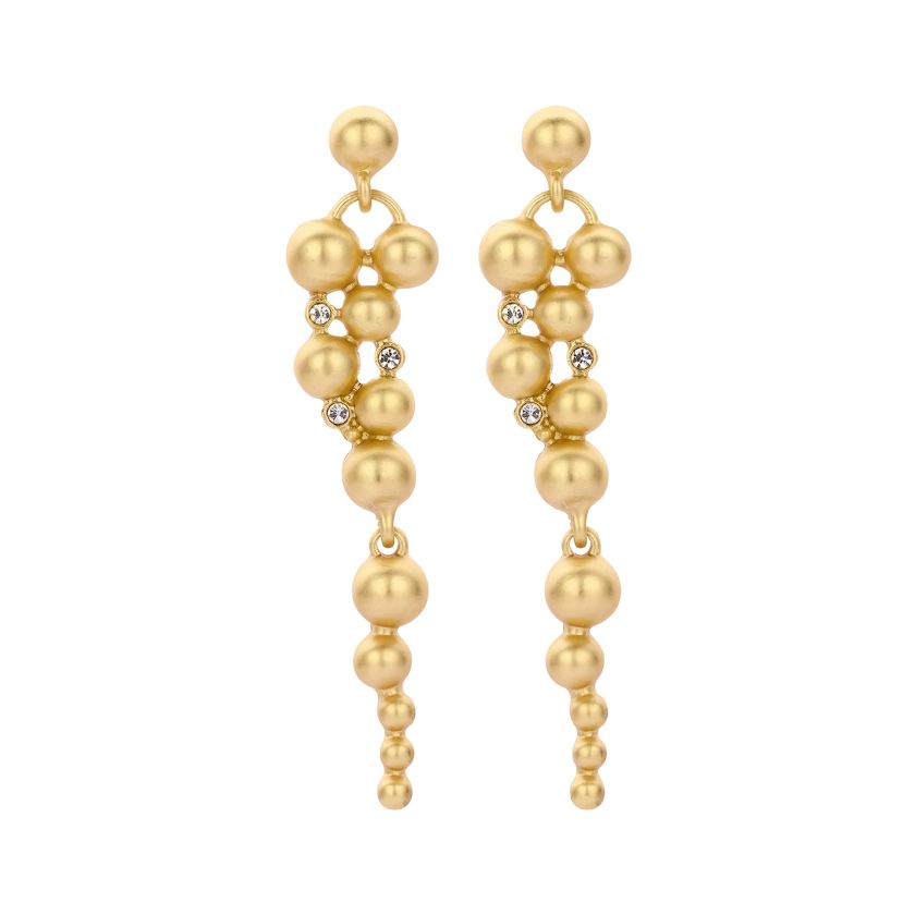 Boucles D'Oreilles - Xob54 Oorbellen Oranje