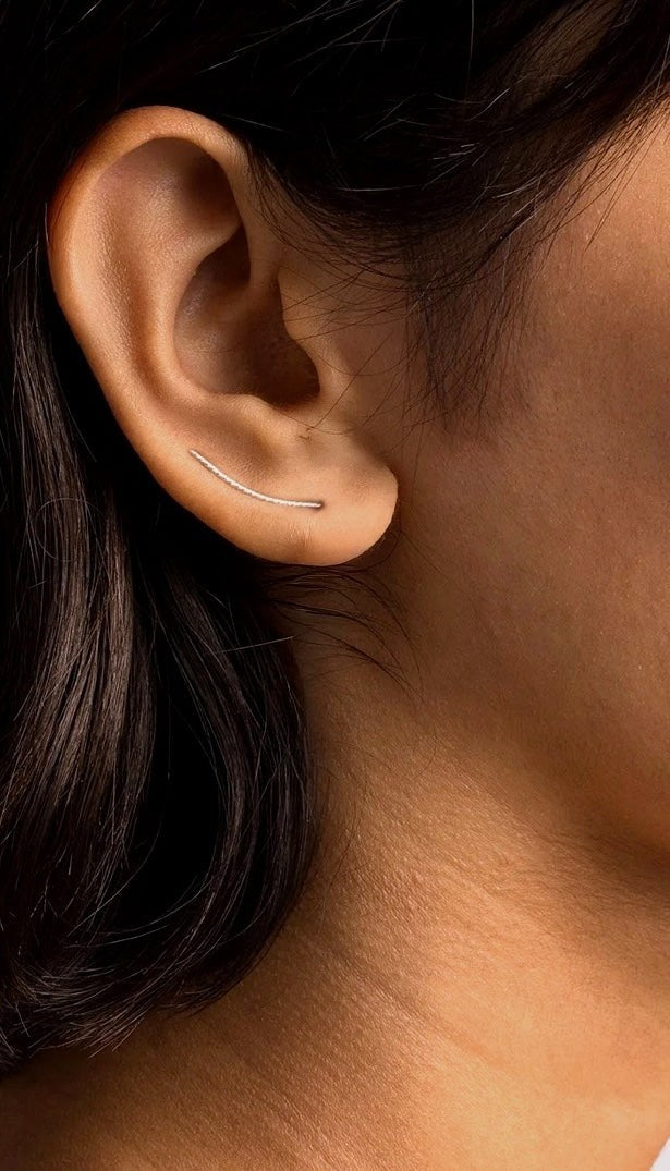 Boucles d'oreilles - Climber Éclat Argent