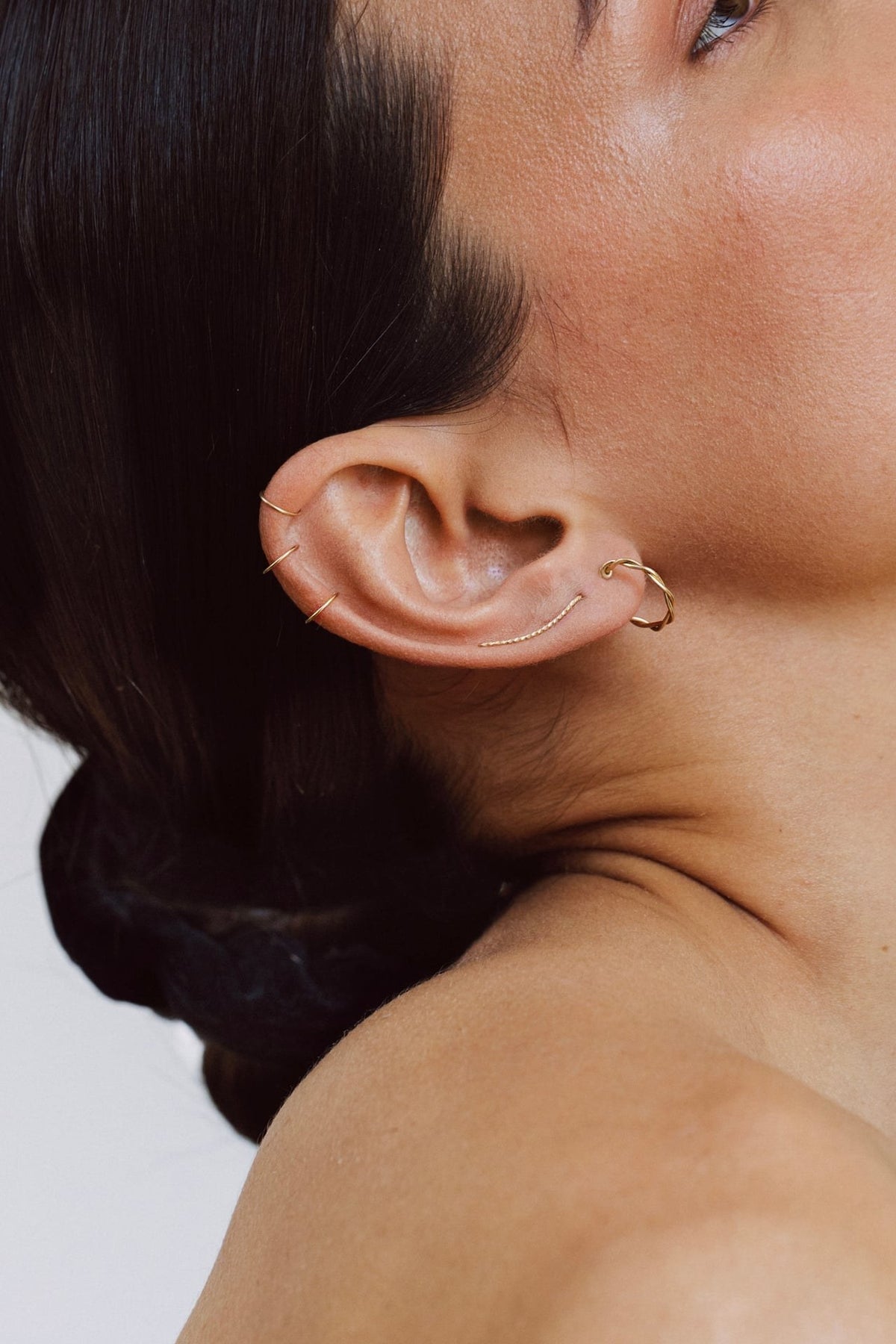 Boucles d'oreilles - Climber Éclat Or