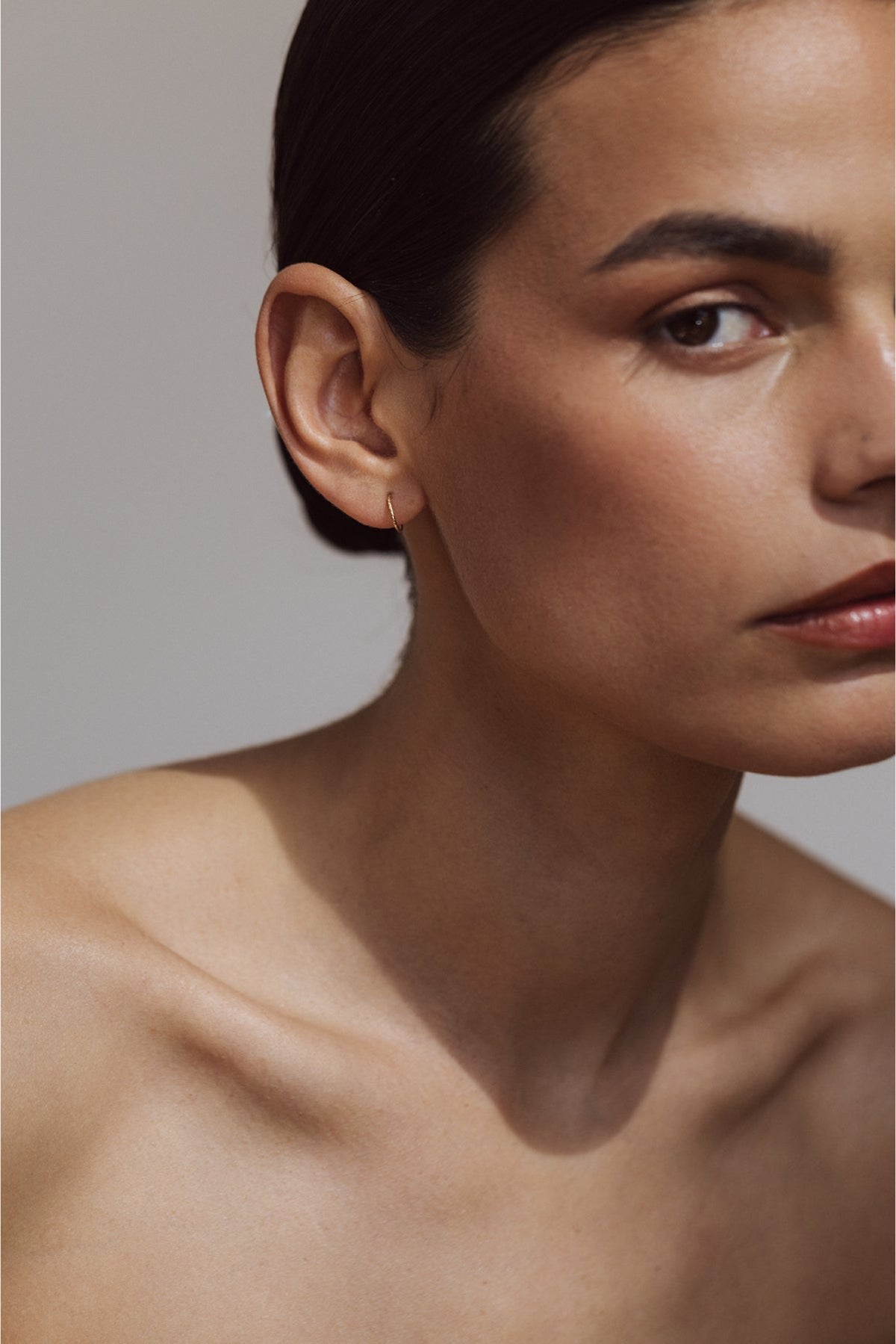 Boucles d'oreilles - Mini créoles Éclat Or