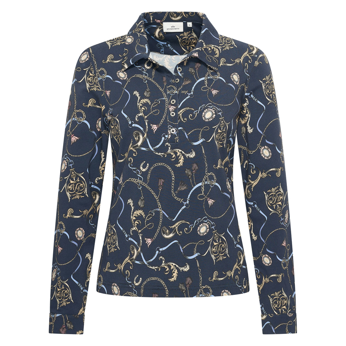 Hv Society - Top - Navy