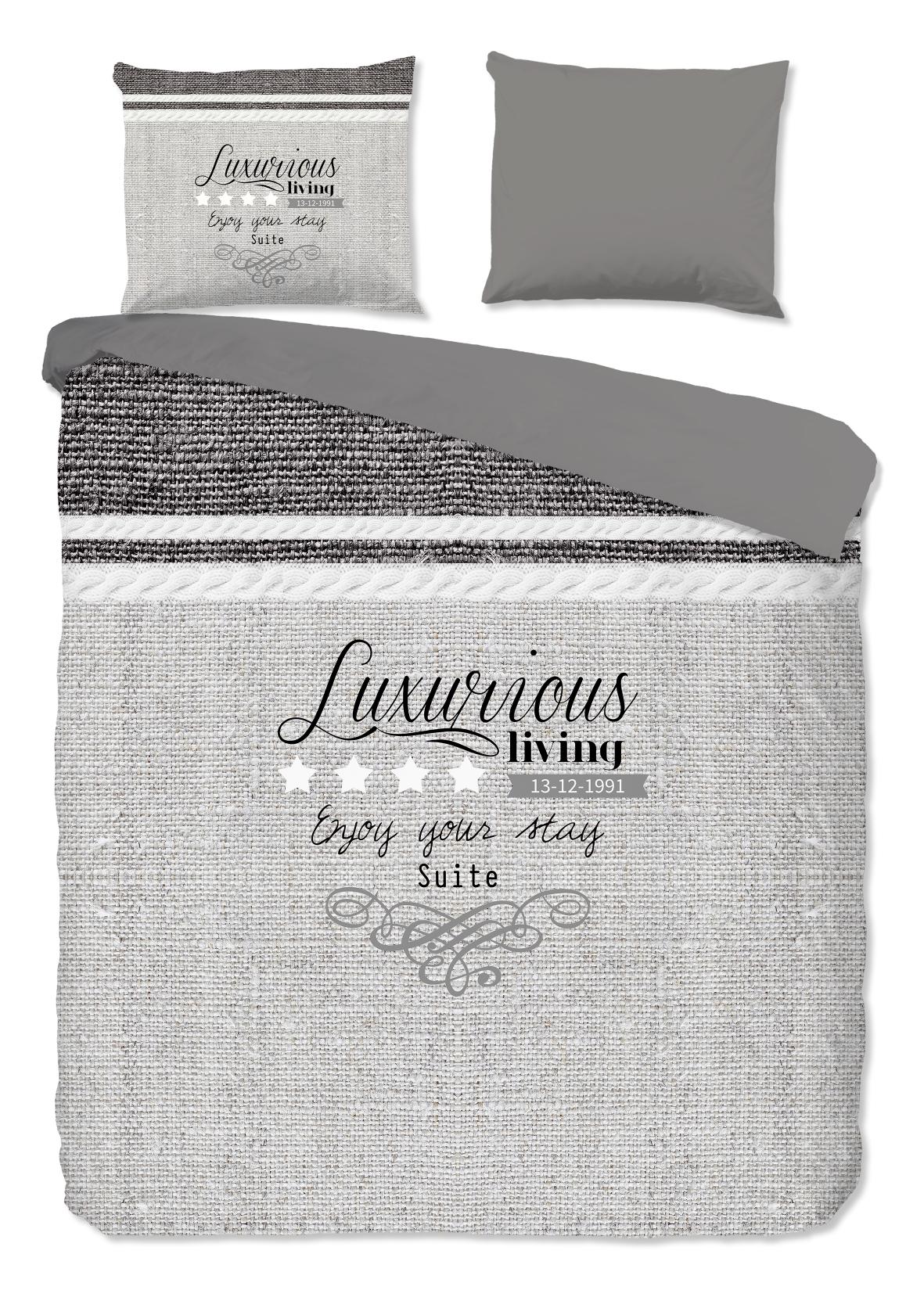 Pure - Dekbedovertrek - Suite - Grey