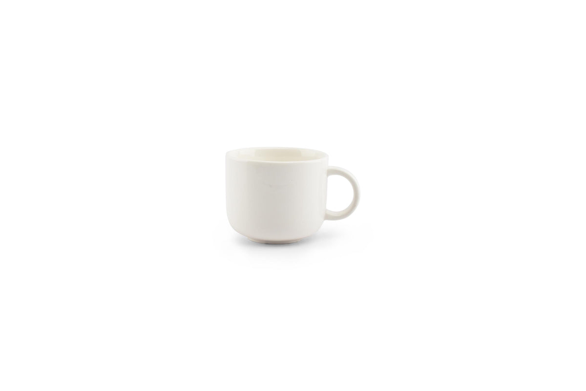 Ona - Mokkakop 15cl wit Nuo - 1 SET - 4 stuks