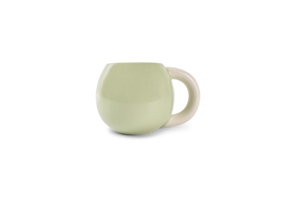 ONA - Beker 33cl rond groen Lola - 1 SET - 4 stuks