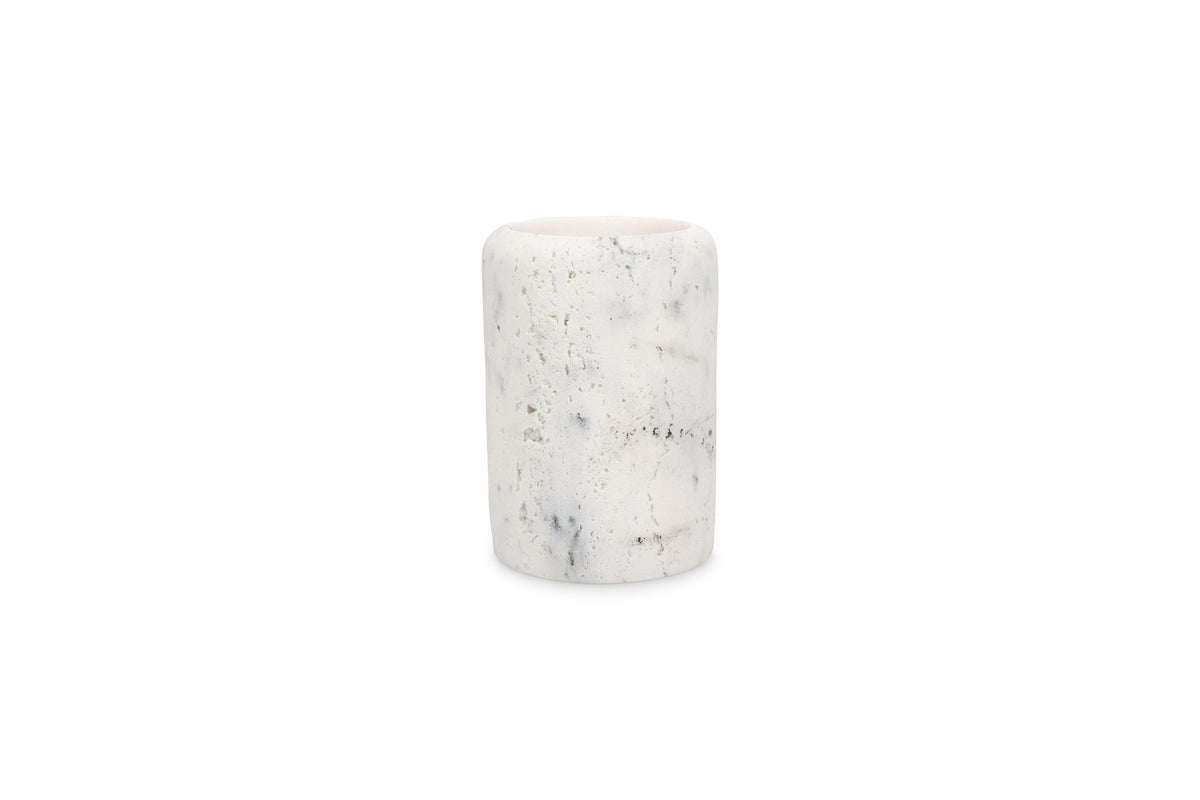 S&P - Tandenborstelhouder 7xH10,5cm marble white Suds