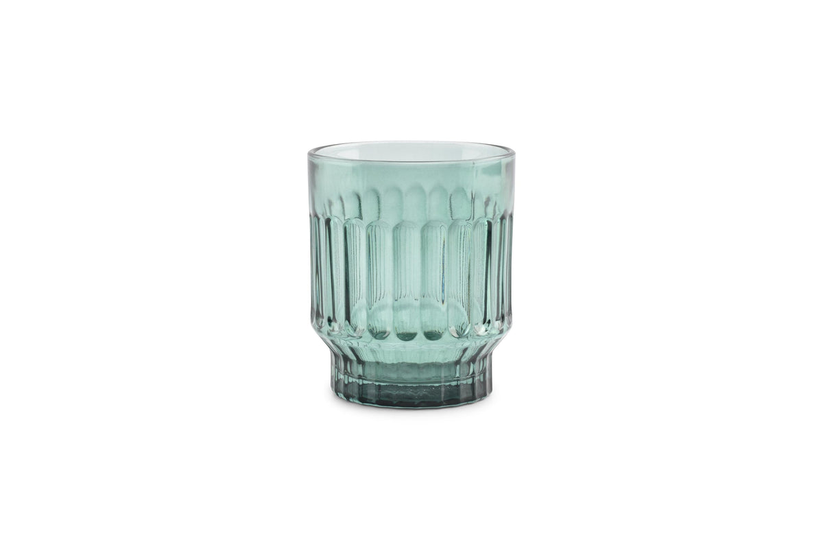 S&P - Glas 30cl groen Tone - set/4