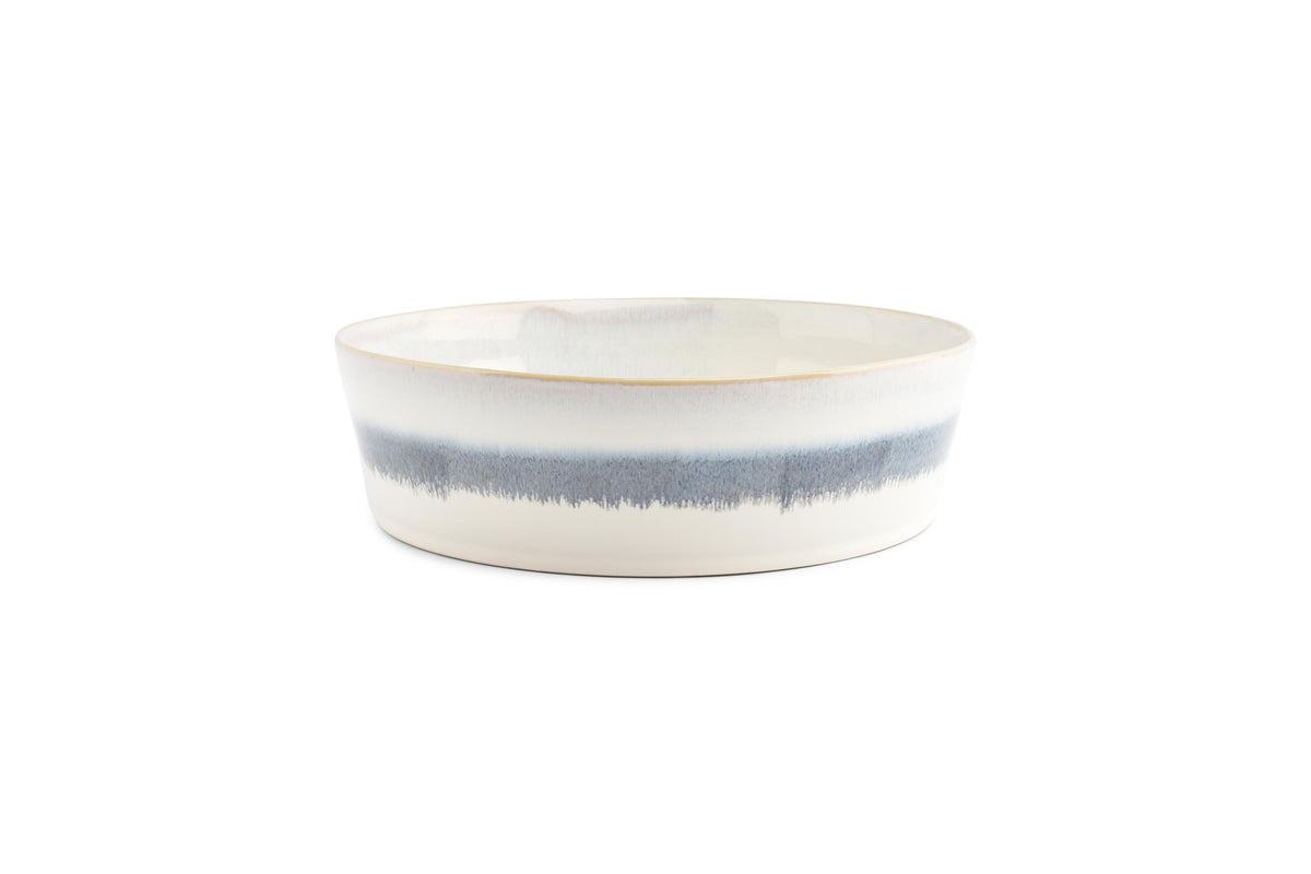 S&P - Stripes Bol 23xH6,5cm bleu Stripes - 1 SET - 2 pièces