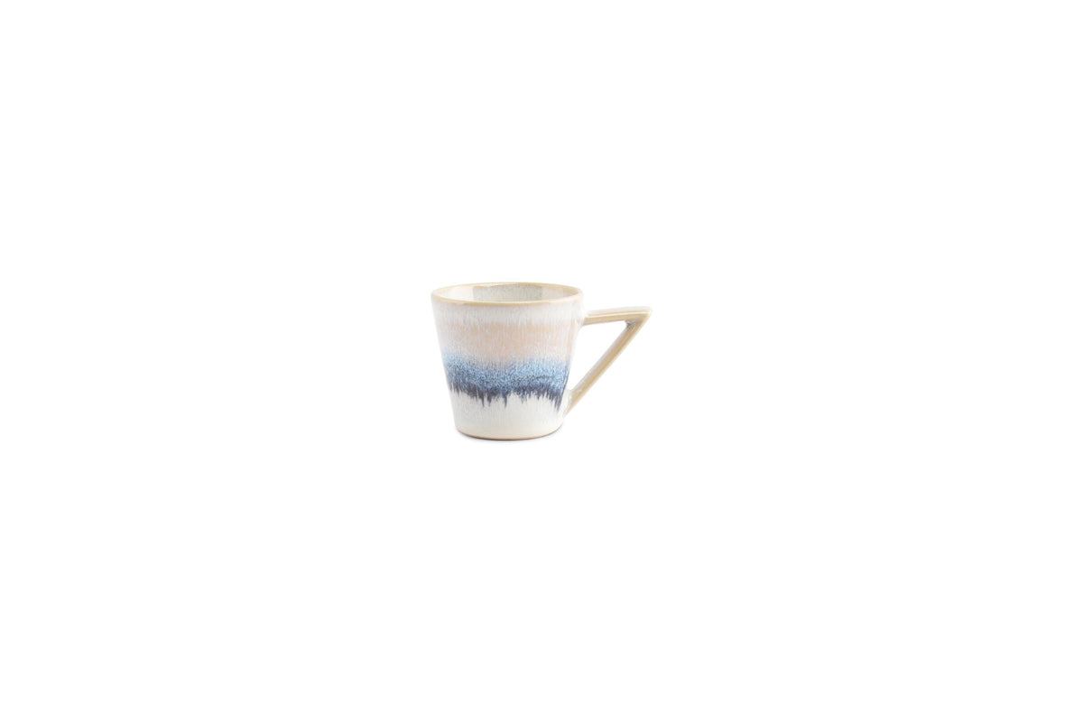 S&P - Stripes Tasse à moka 10cl bleu Stripes - 1 SET - 4 pièces
