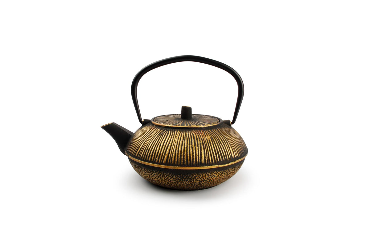 S&P - Theepot 80cl strepen goud/zwart My Tea