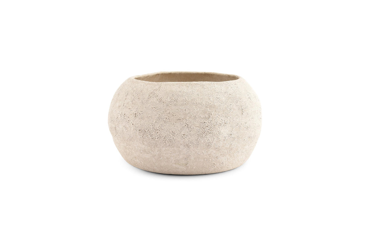 S&P - Sierschaal 26xH13,5cm beige Cave