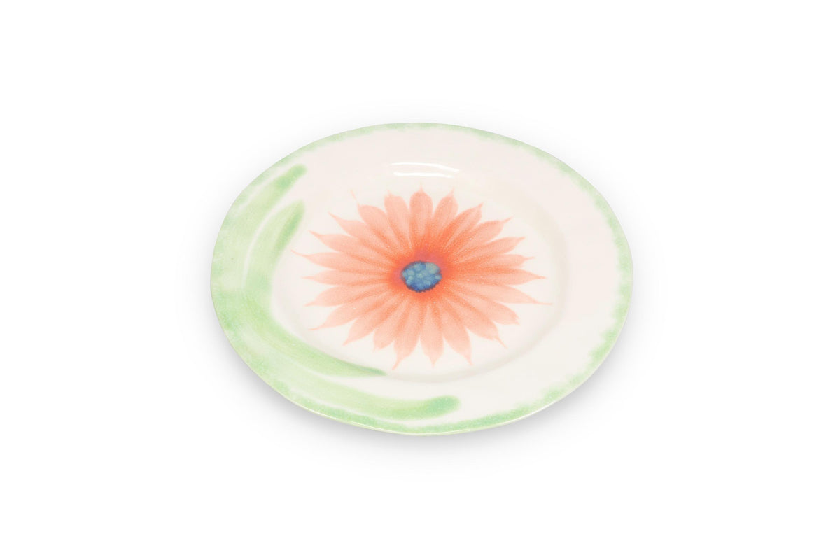 S&P - Fleur Assiette plate 27,5cm Fleur - 1 SET - 4 pièces