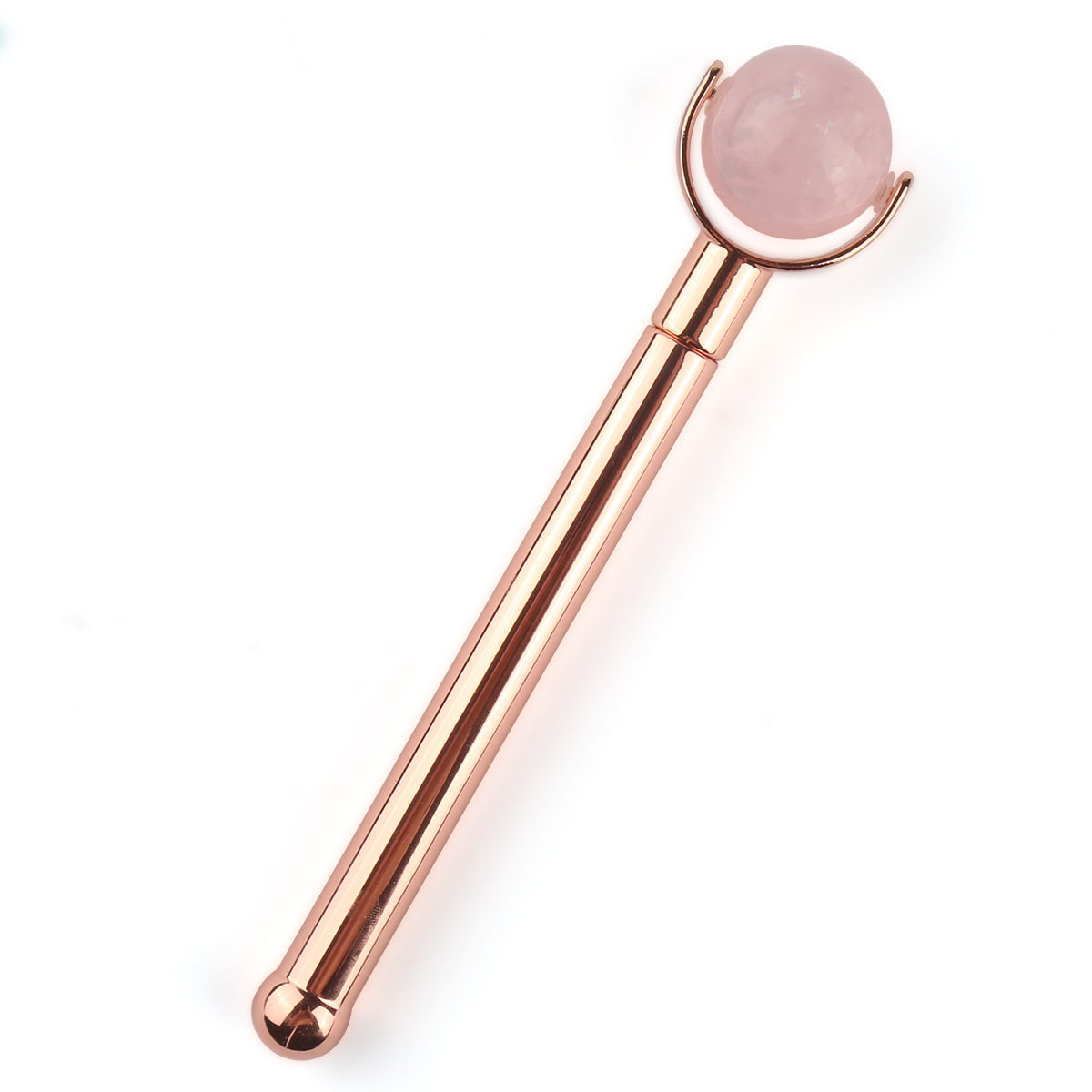 Rozenkwarts Rollerbal - Rose Goud