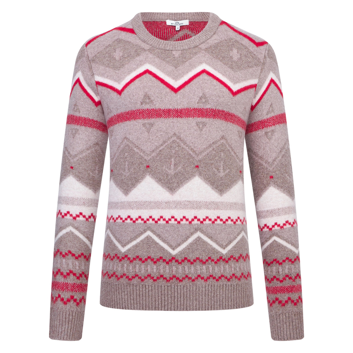 Hv Society - Trui - Dark Taupe