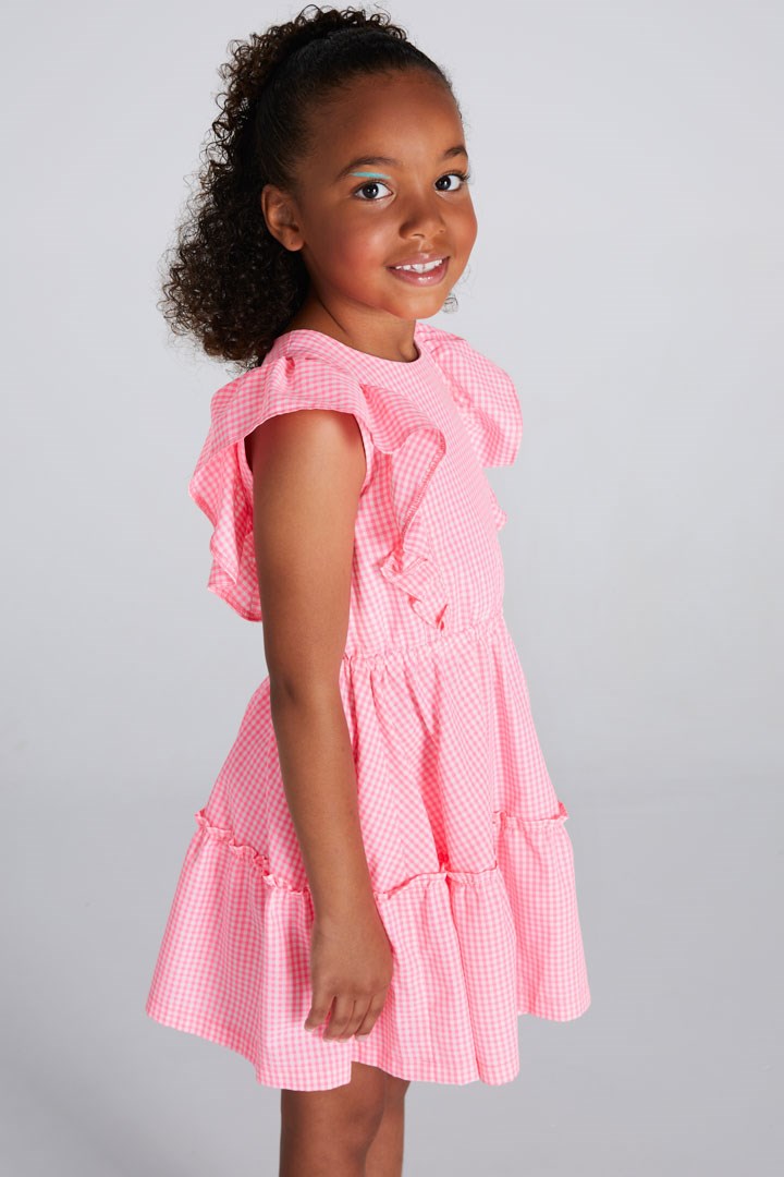 Dress Cassandra - Vichy Pink