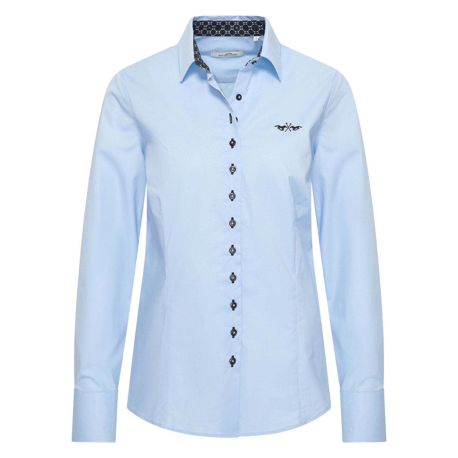 Hv Society - Blouse - Lightblue