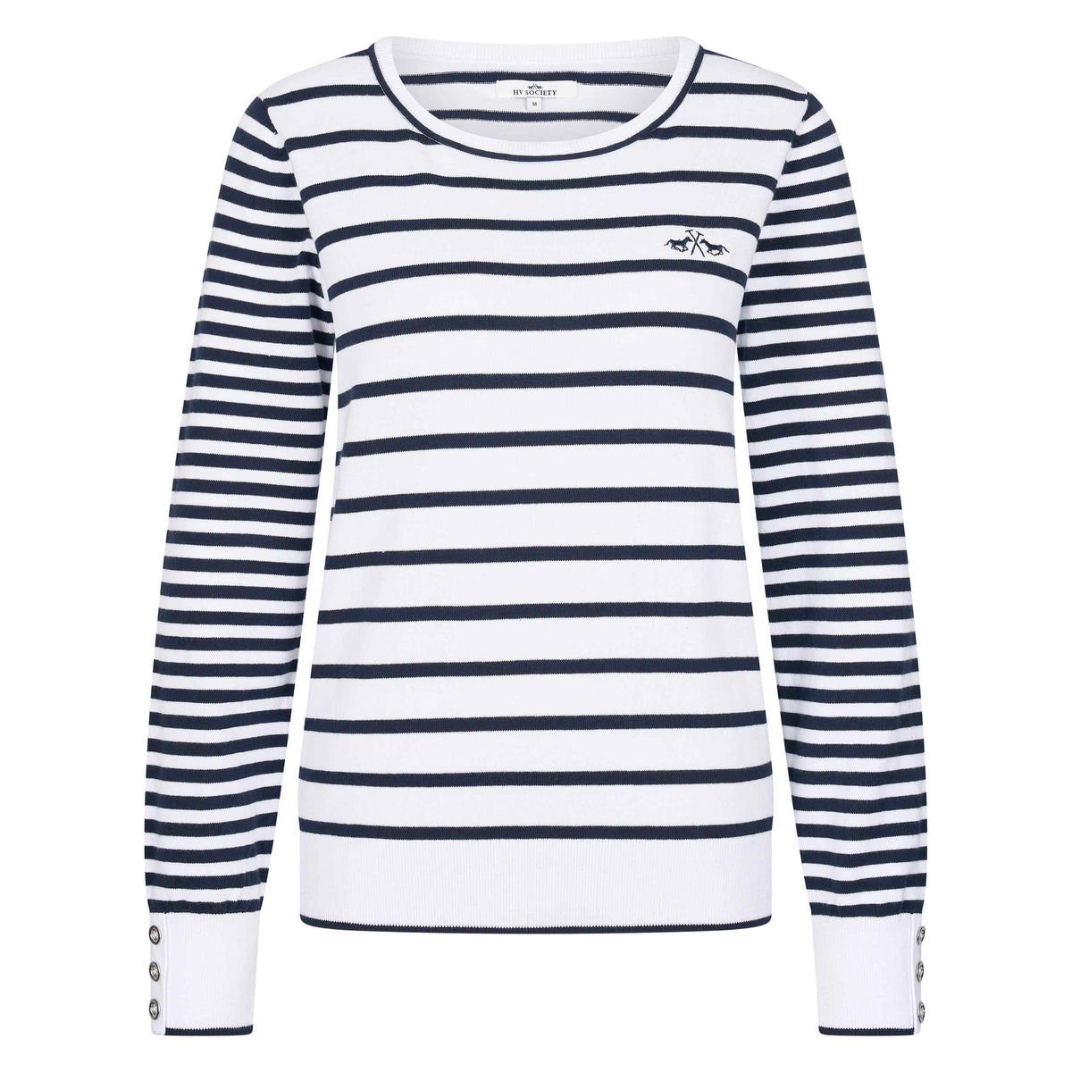 Hv Society - Femme - Pullover - Blauw