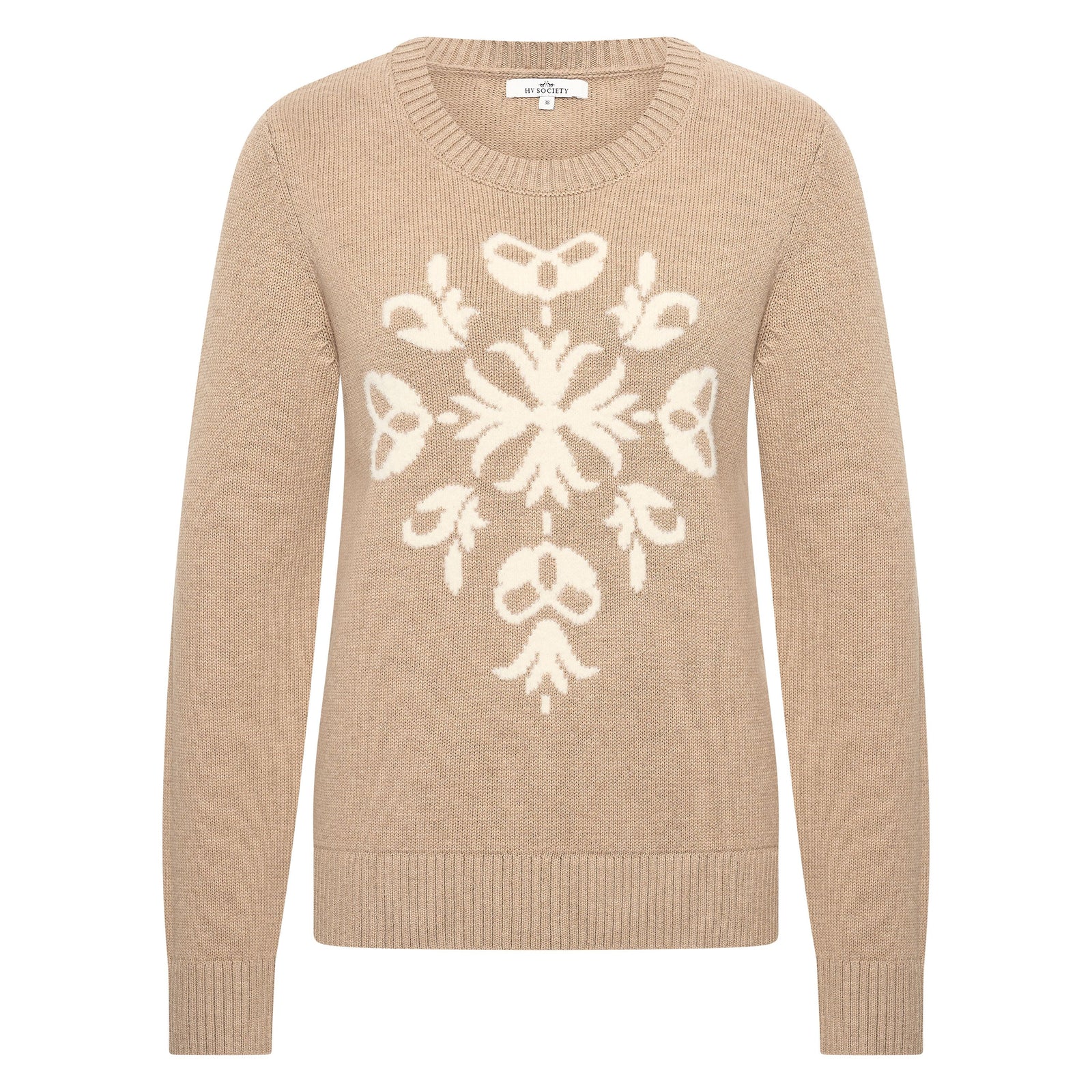 Hv Society - Trui - Light Taupe
