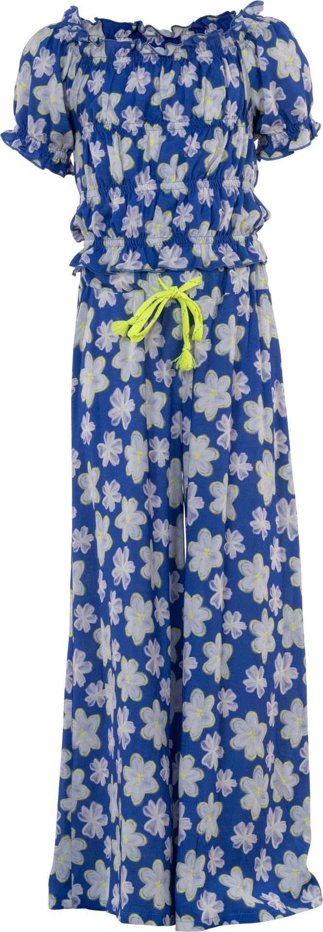 Blouse Donna - Blue Flower