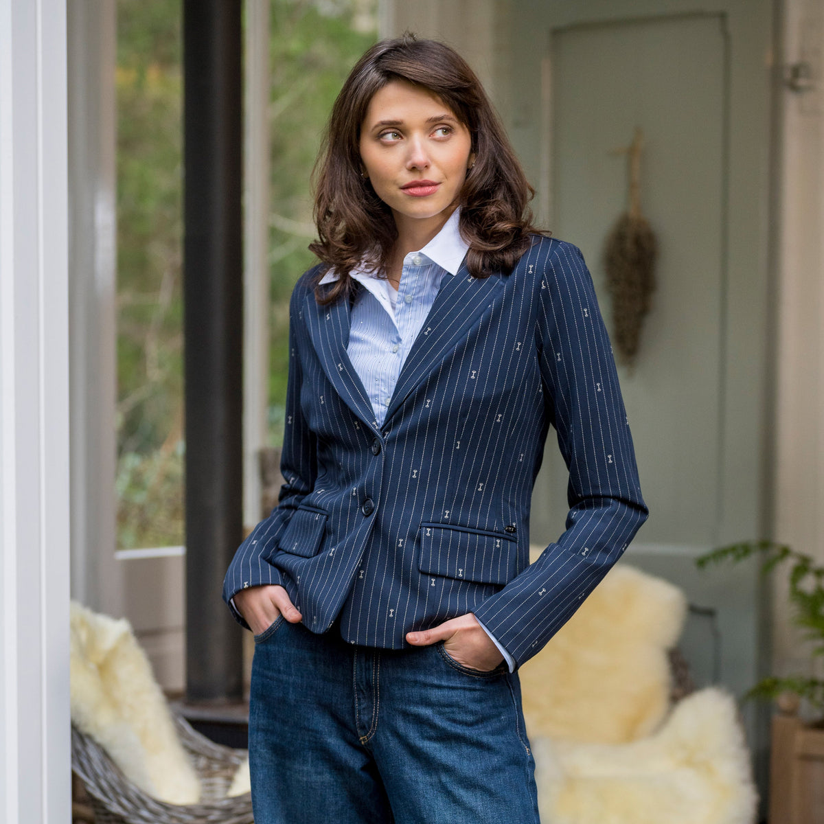 Hv Society - Blazer - Navy