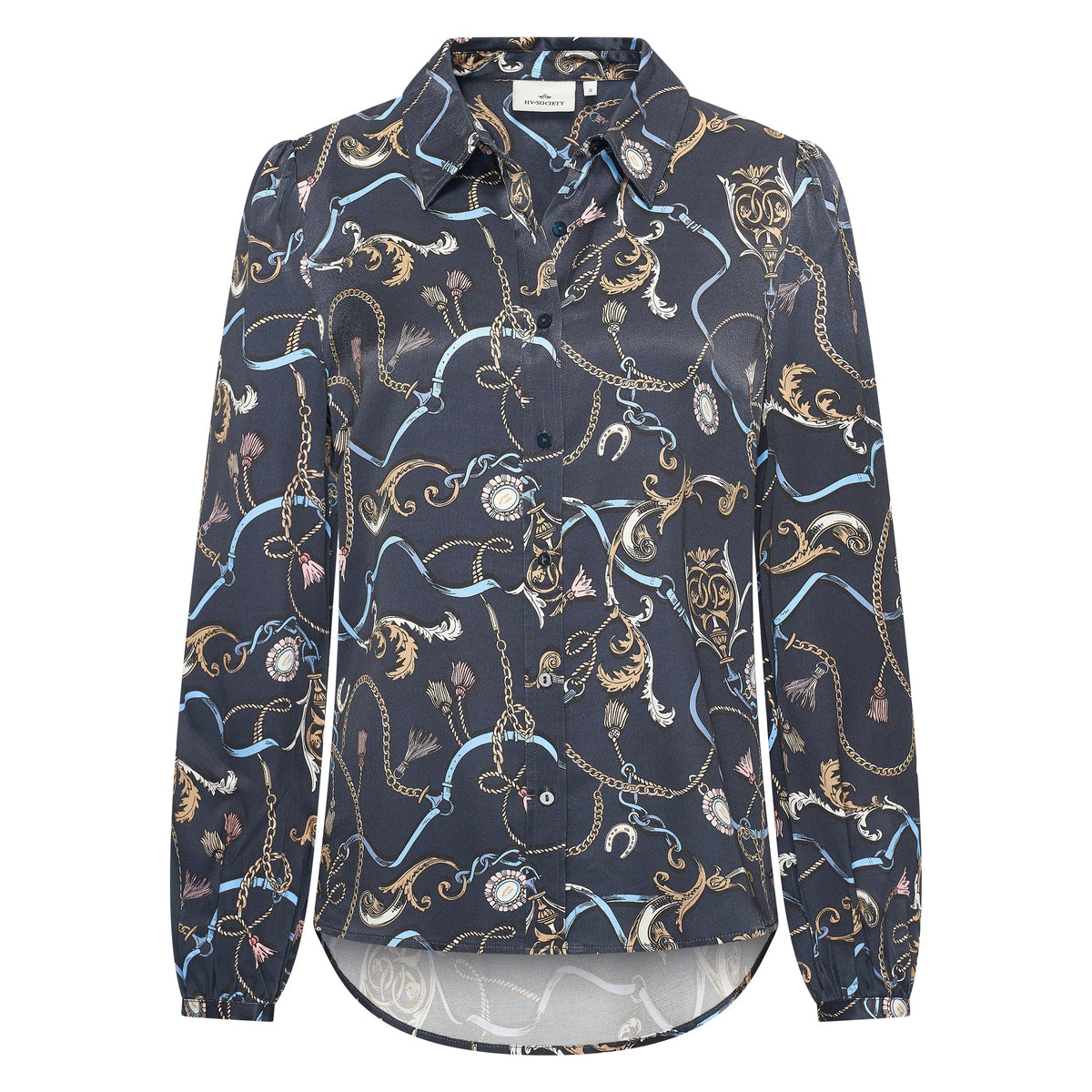 Hv Society - Blouse - Navy