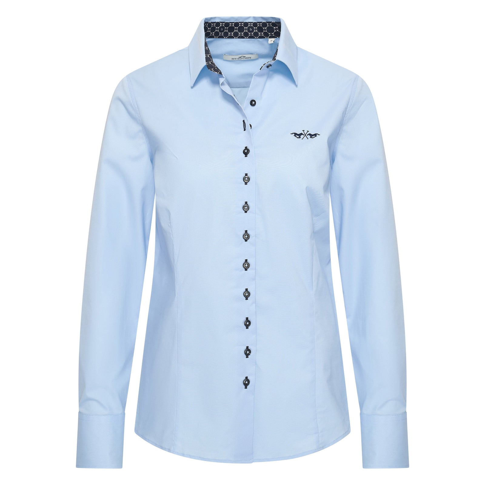 Hv Society - Blouse - Lightblue