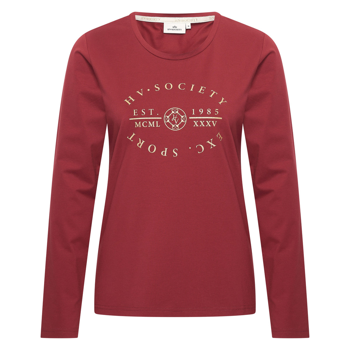 Hv Society - Top - Burgundy