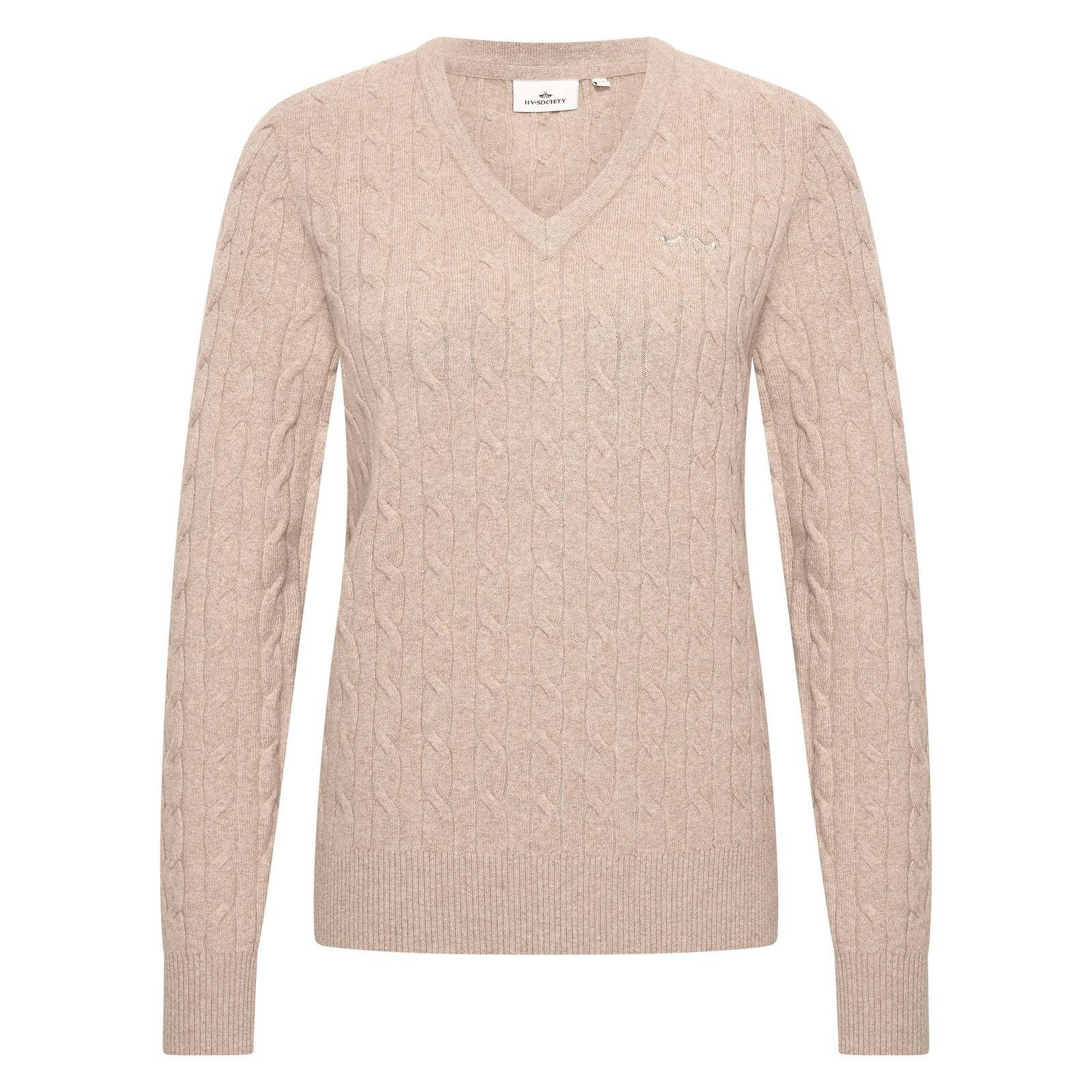 Hv Society - Trui - Light Taupe
