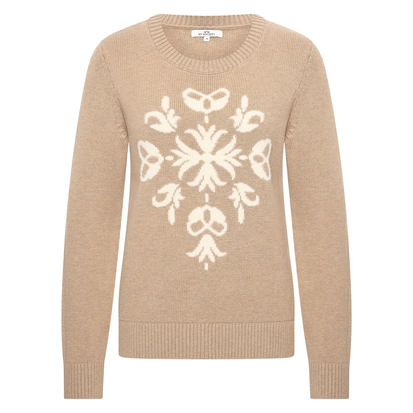 Hv Society - Trui - Light Taupe