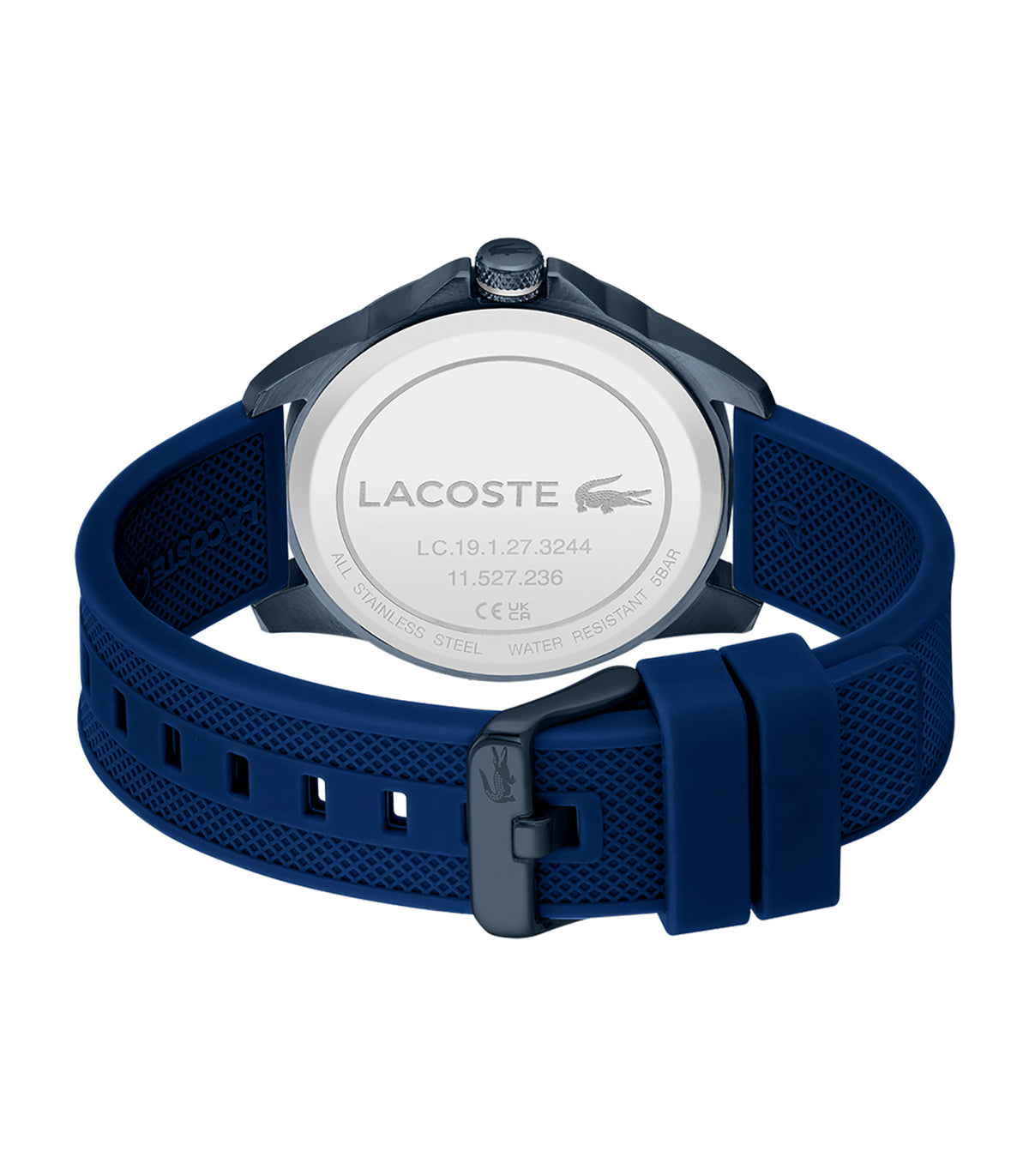 Lacoste - Lifestyle - Man - Blauwe Band - Blauwe Wijzerplaat - Blauwe Kast