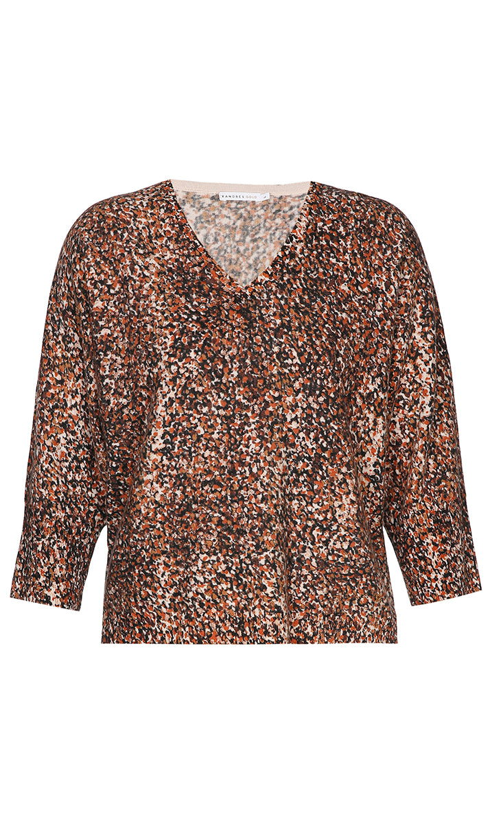 X Yasmine - Pull - Brown Ston