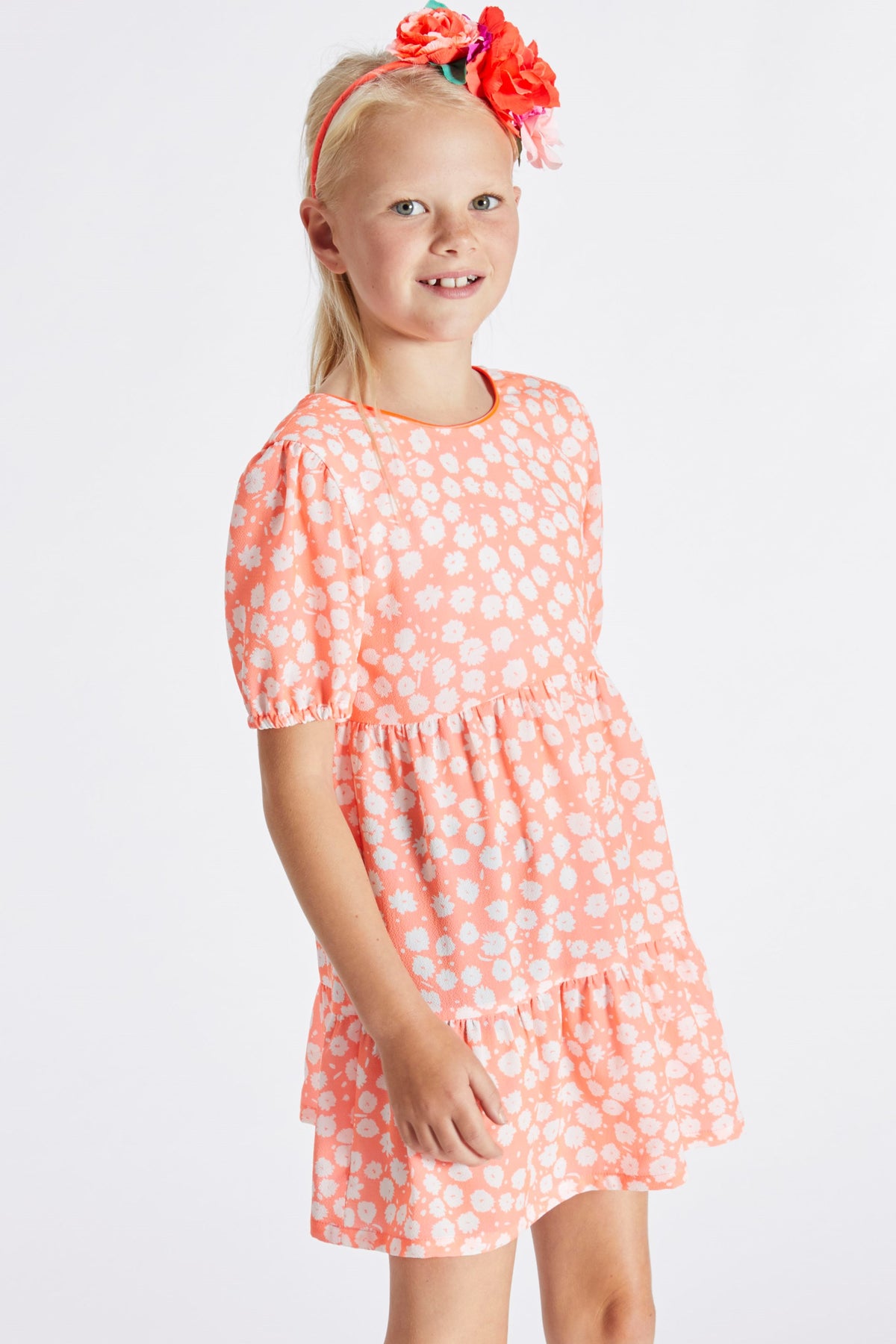 Dress Linde - Neon Orange