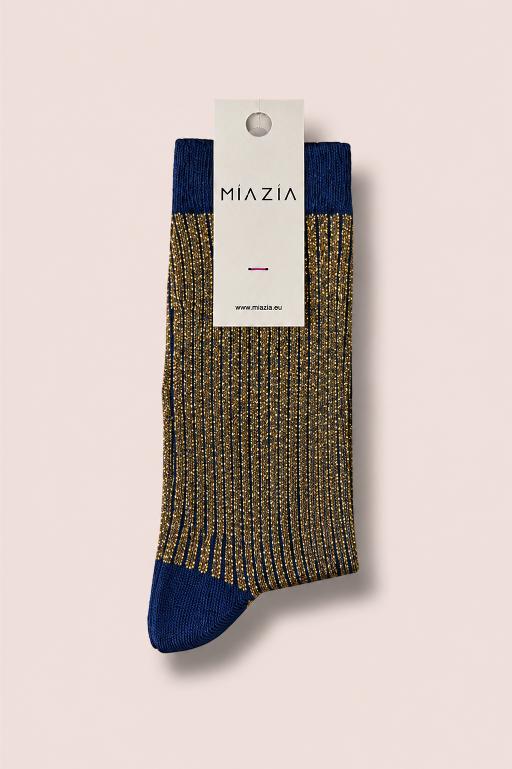 Chaussettes SAM Lurex Navy