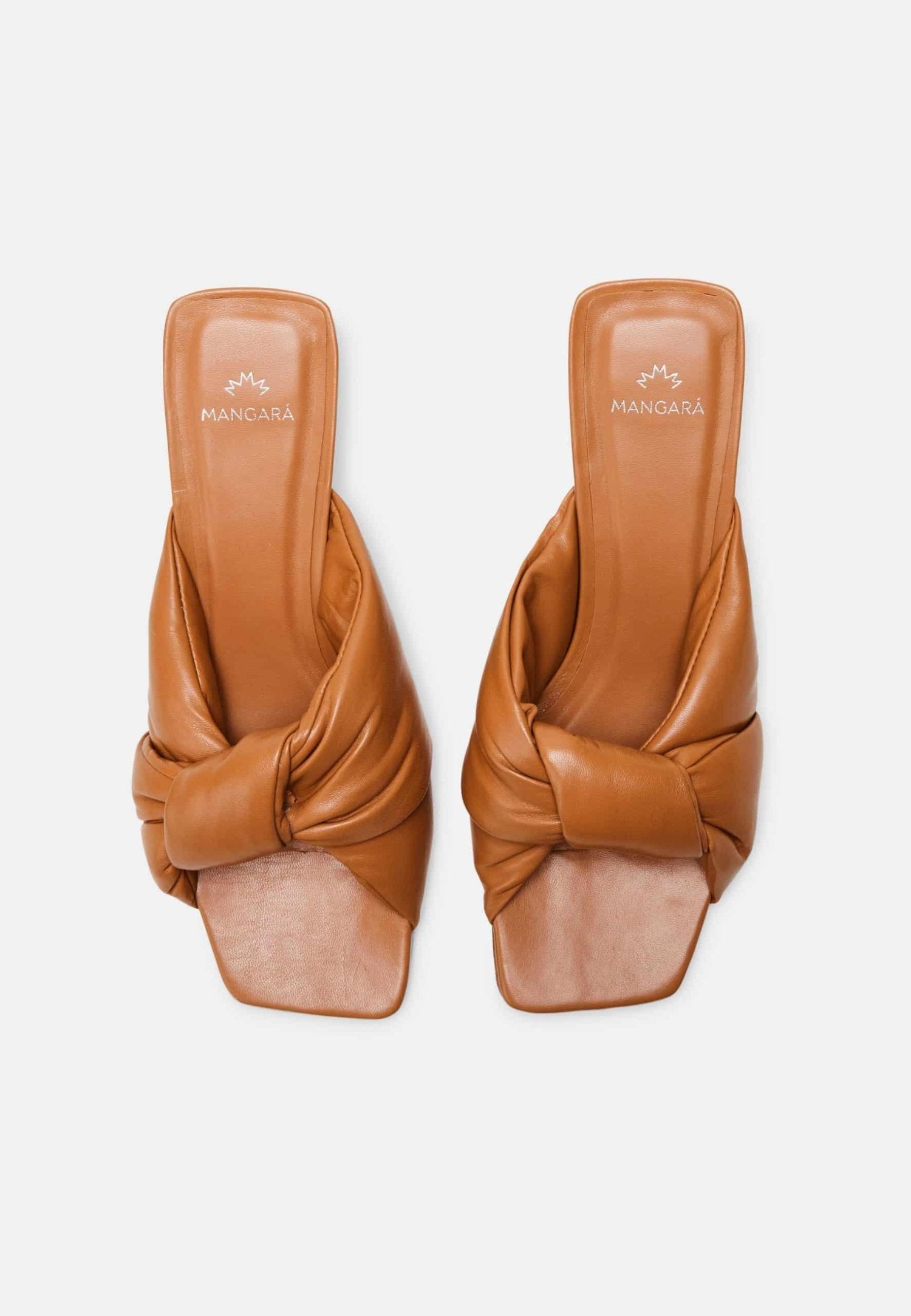 Mules à Talon Bloc Caroba Mangará - Chics et Confortables