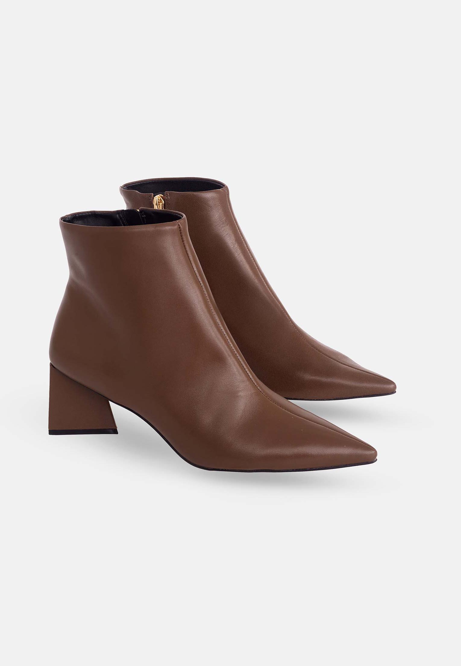 Bottines en Cuir Mabea Mangará - Classiques et Confortables