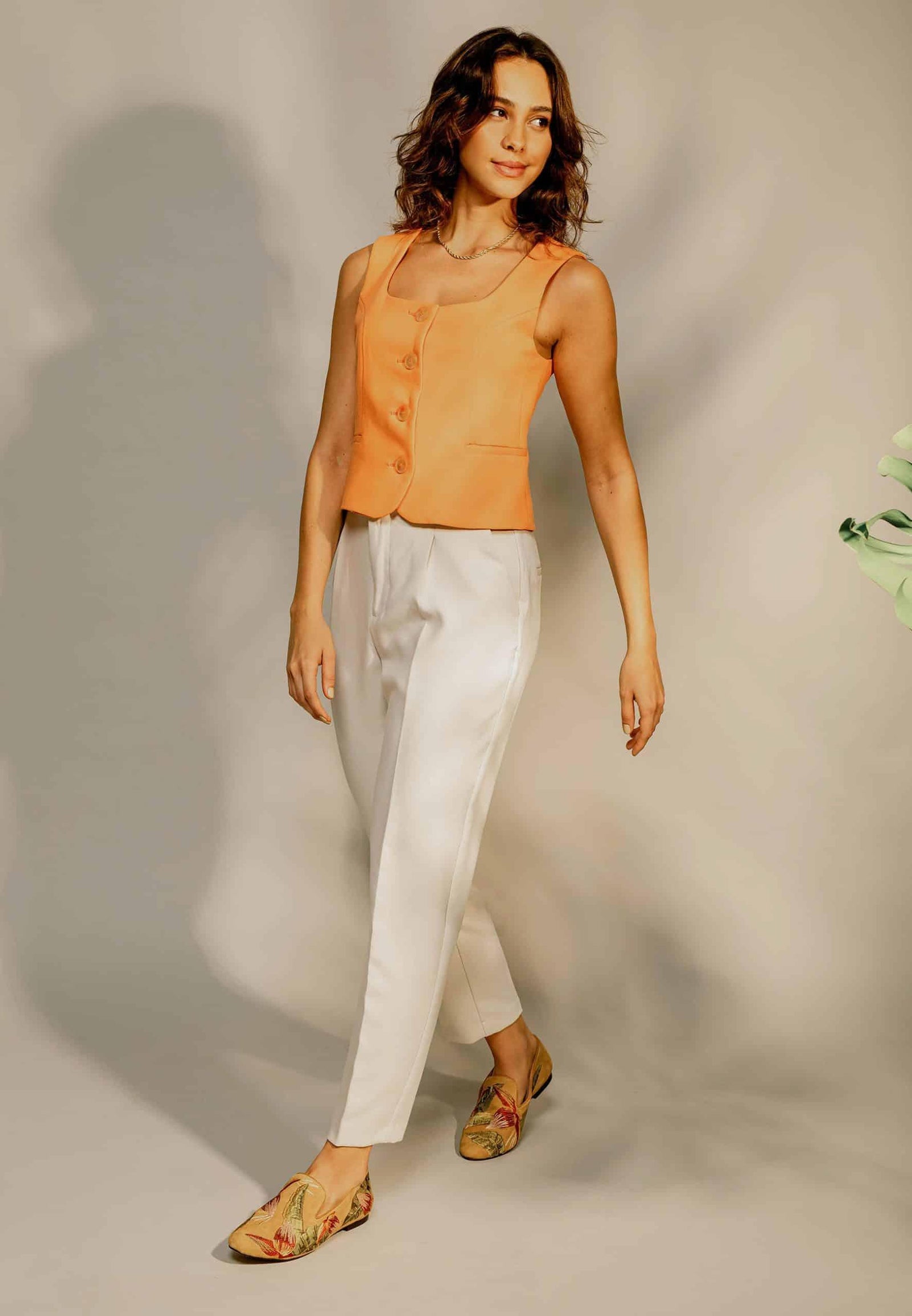 Mocassins en Daim pour Femmes Mangará - Broderie Fait Main