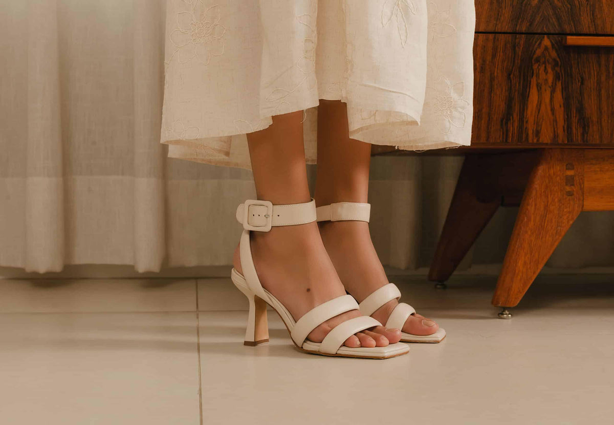 Sandales en Cuir à Talons Uvaia Mangará - Élégantes de 8cm