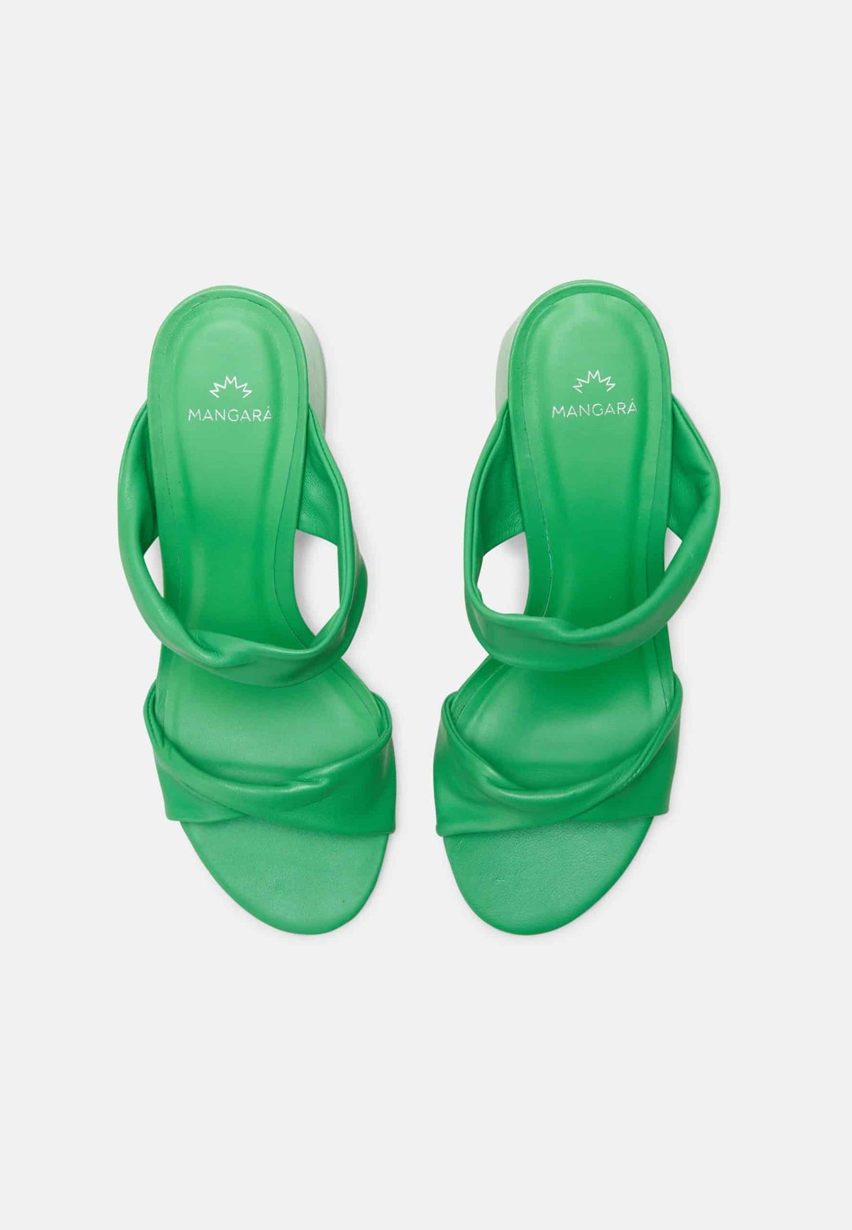 Mules à Talon Bloc Xaxim Mangará - Style Estival Élégant