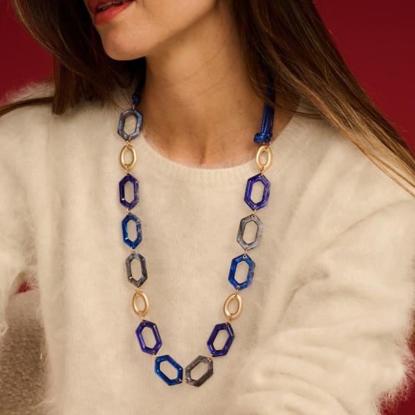 Collier - Kitlang Bleu