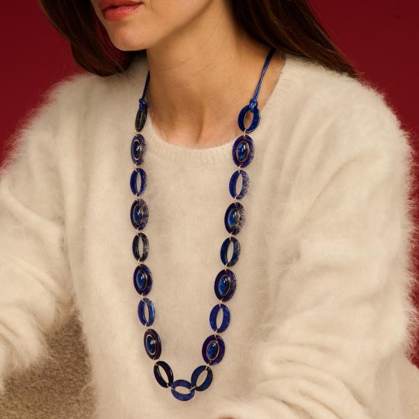 Collier - Karlalang Bleu