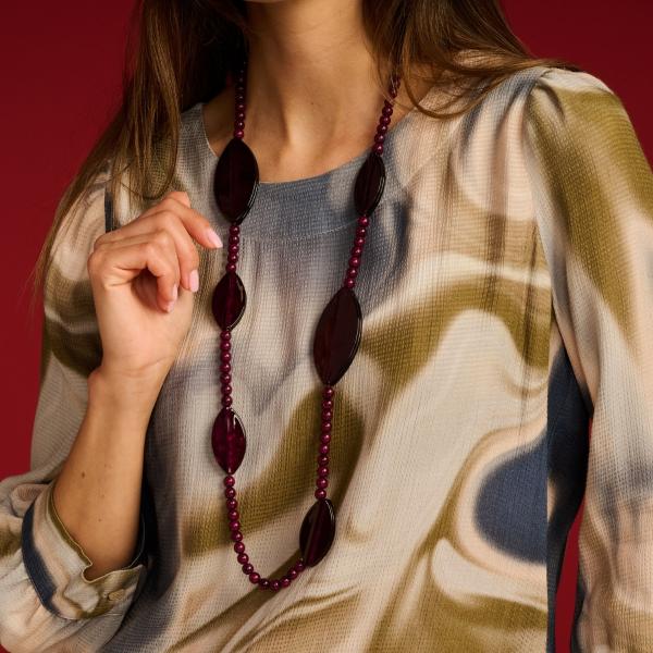 Collier - Kwasi Aubergine